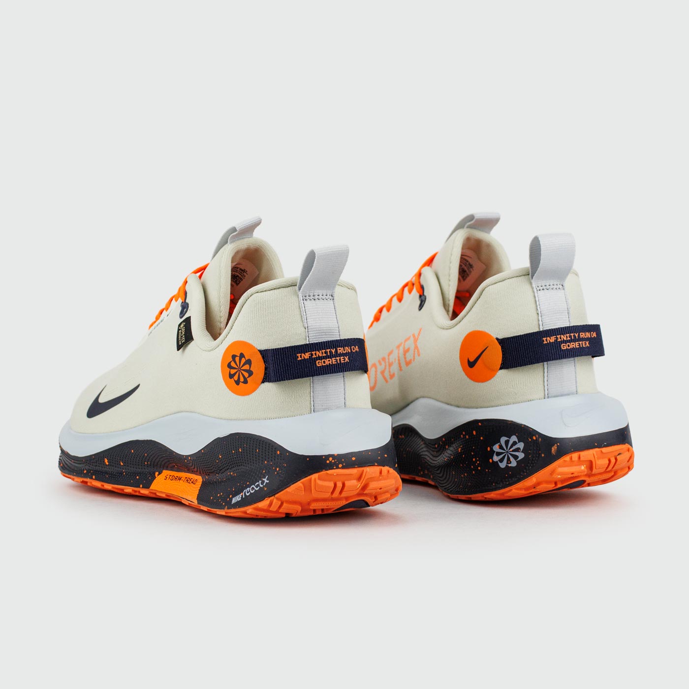 Кроссовки Nike Infinity Run 4 GORE-TEX Grey Orange Кроссовки Nike Infinity Run 4 GORE-TEX Grey Orange