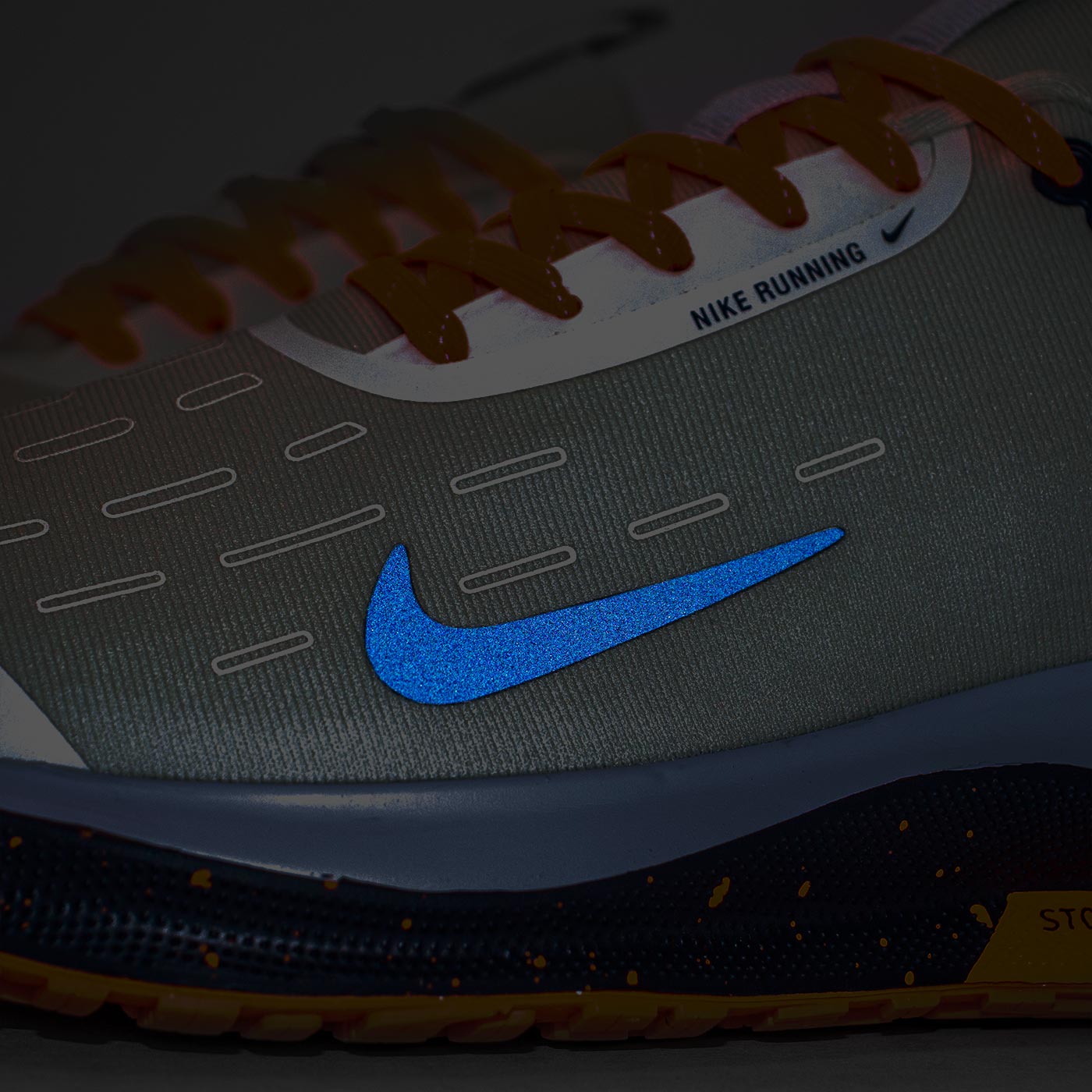 Кроссовки Nike Infinity Run 4 GORE-TEX Grey Orange Кроссовки Nike Infinity Run 4 GORE-TEX Grey Orange
