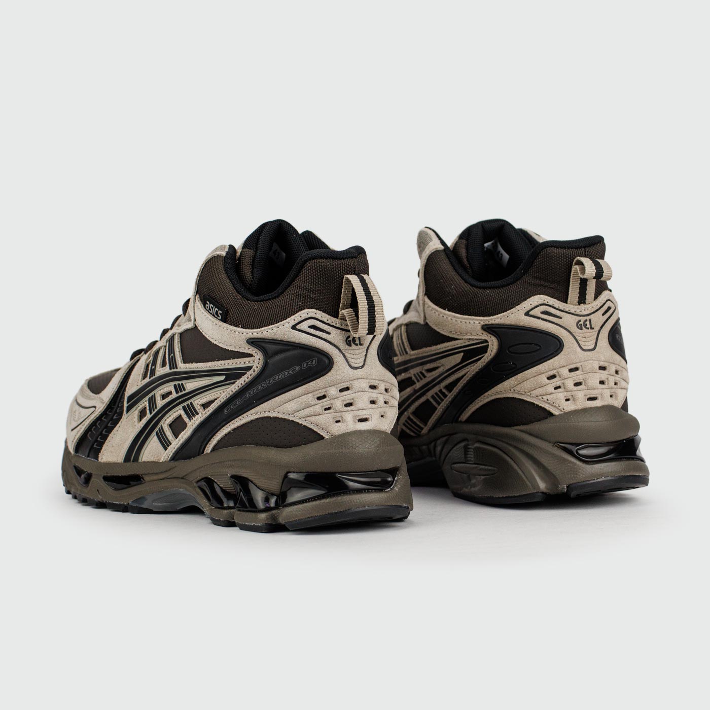 Кроссовки Asics Gel-Kayano 14 Mid Grey Brown with Fur Кроссовки Asics Gel-Kayano 14 Mid Grey Brown with Fur
