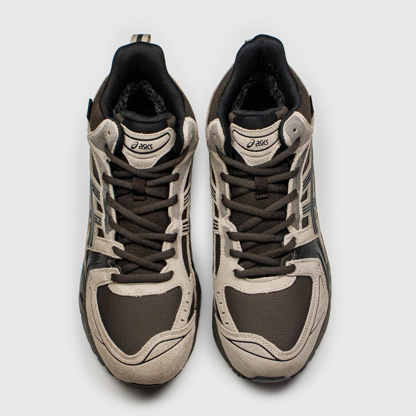 Кроссовки Asics Gel-Kayano 14 Mid Grey Brown with Fur Кроссовки Asics Gel-Kayano 14 Mid Grey Brown with Fur