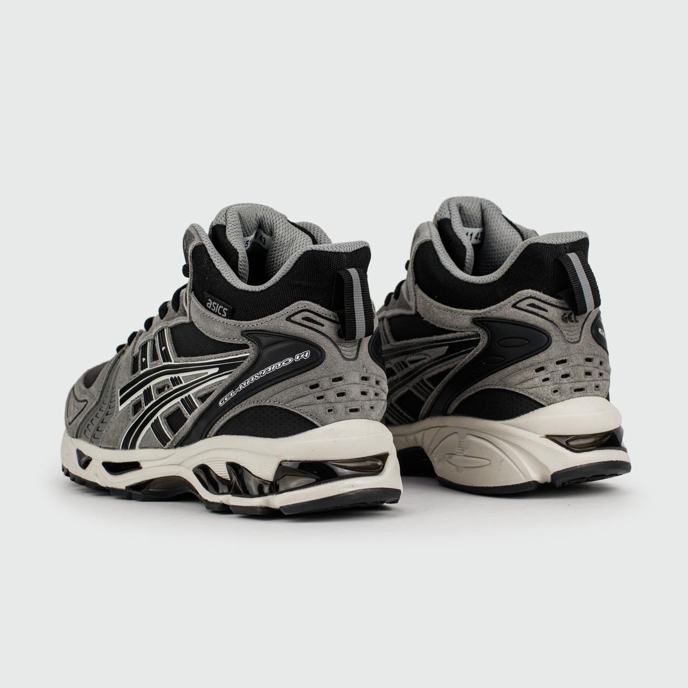 Кроссовки Asics Gel-Kayano 14 Mid Grey White with Fur