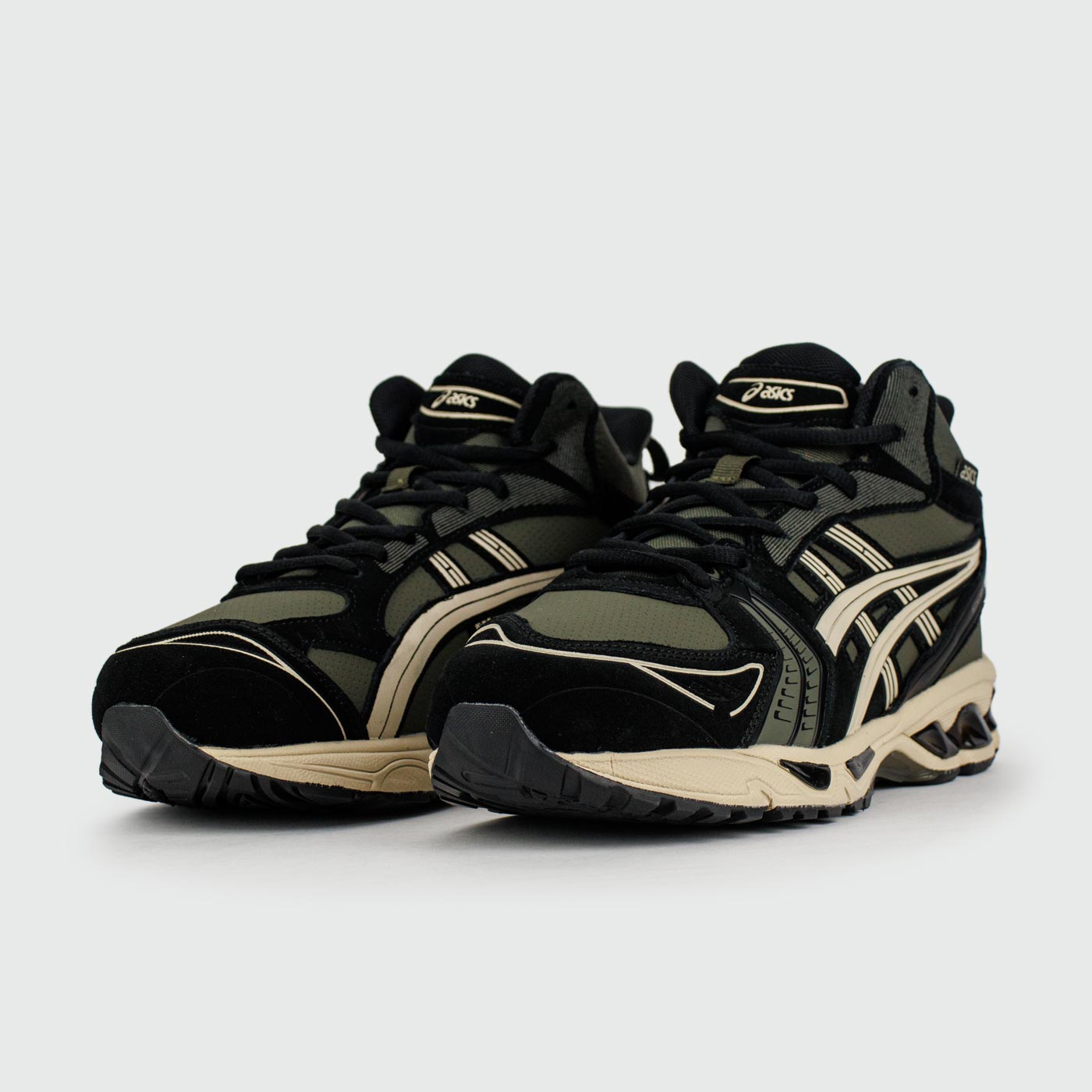 Кроссовки Asics Gel-Kayano 14 Mid Green Black with Fur Кроссовки Asics Gel-Kayano 14 Mid Green Black with Fur