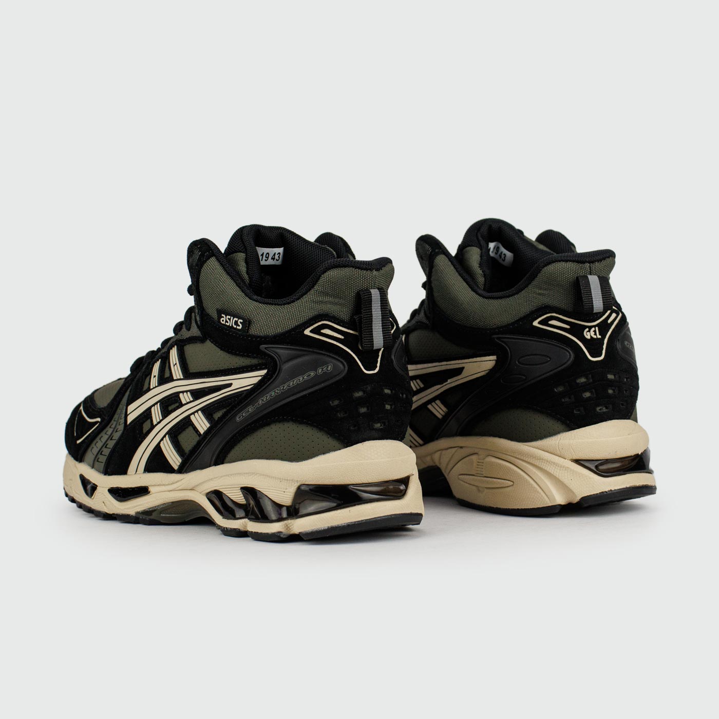 Кроссовки Asics Gel-Kayano 14 Mid Green Black with Fur Кроссовки Asics Gel-Kayano 14 Mid Green Black with Fur