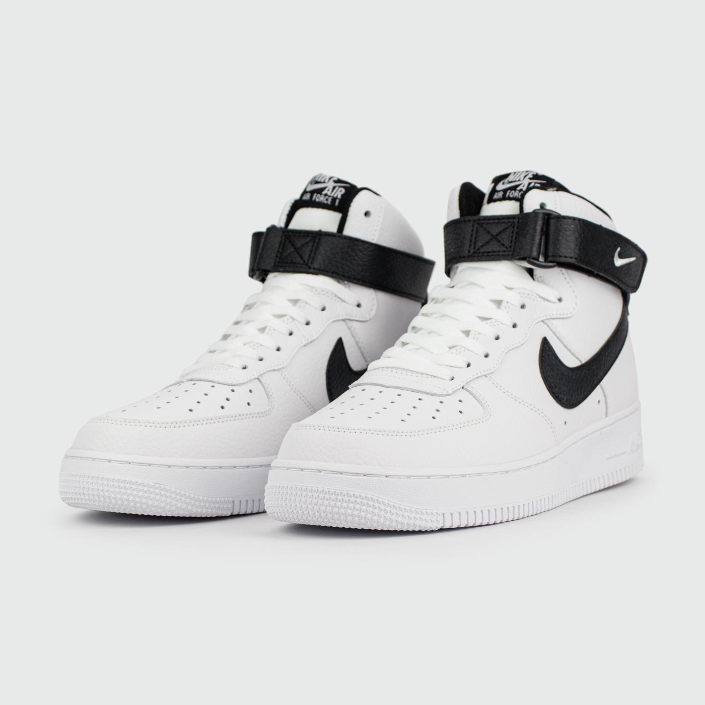 Кроссовки Nike Air Force 1 Mid White Black Кроссовки Nike Air Force 1 Mid White Black