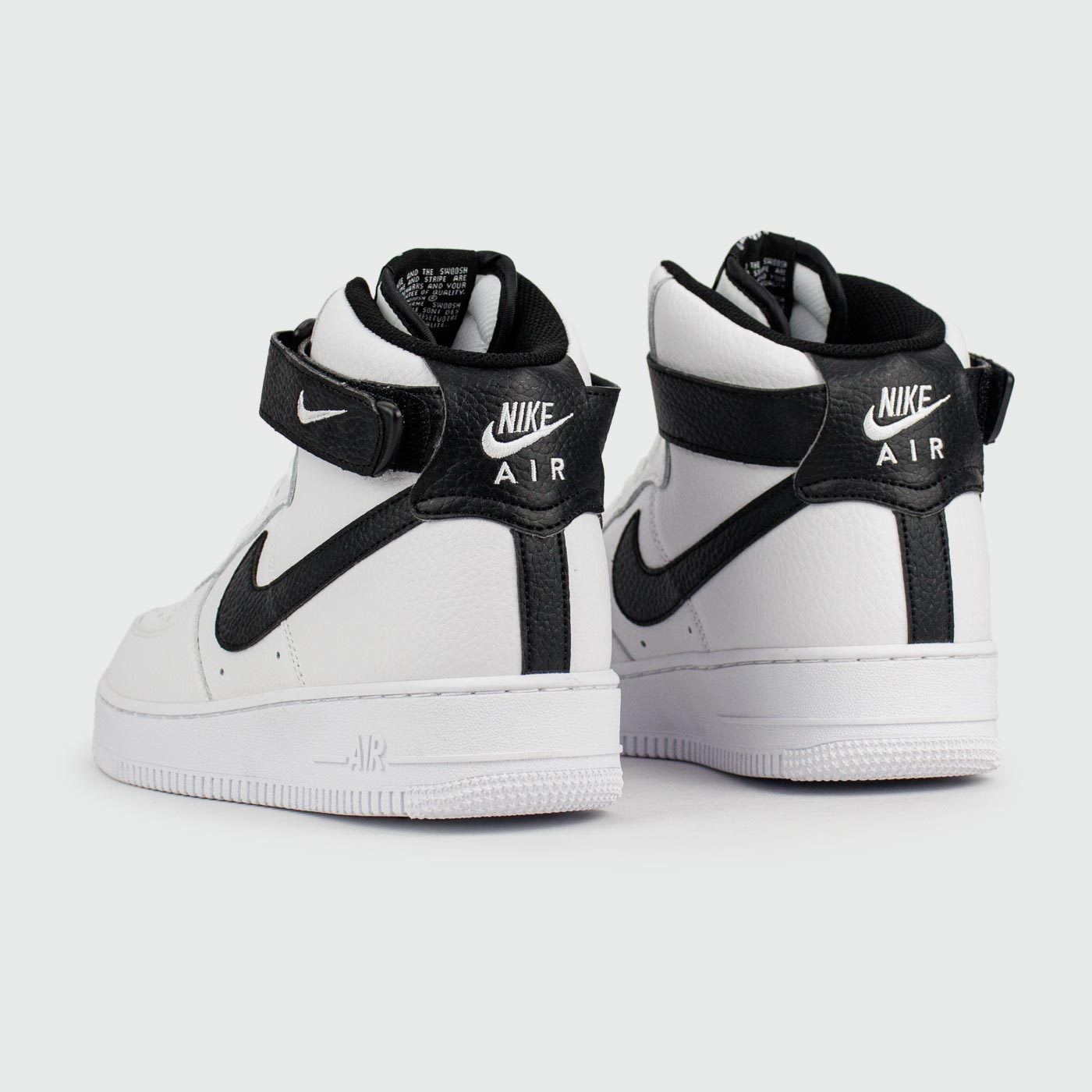 Кроссовки Nike Air Force 1 Mid White Black Кроссовки Nike Air Force 1 Mid White Black