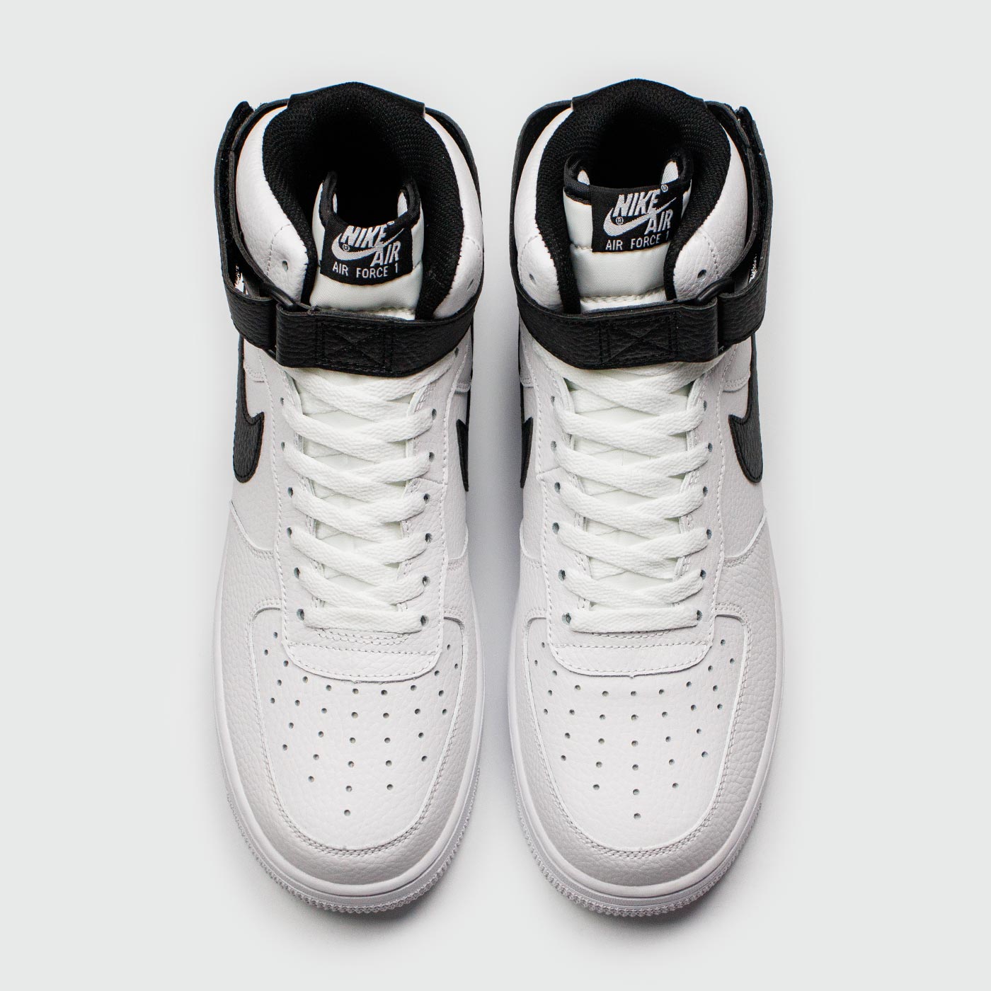 Кроссовки Nike Air Force 1 Mid White Black Кроссовки Nike Air Force 1 Mid White Black