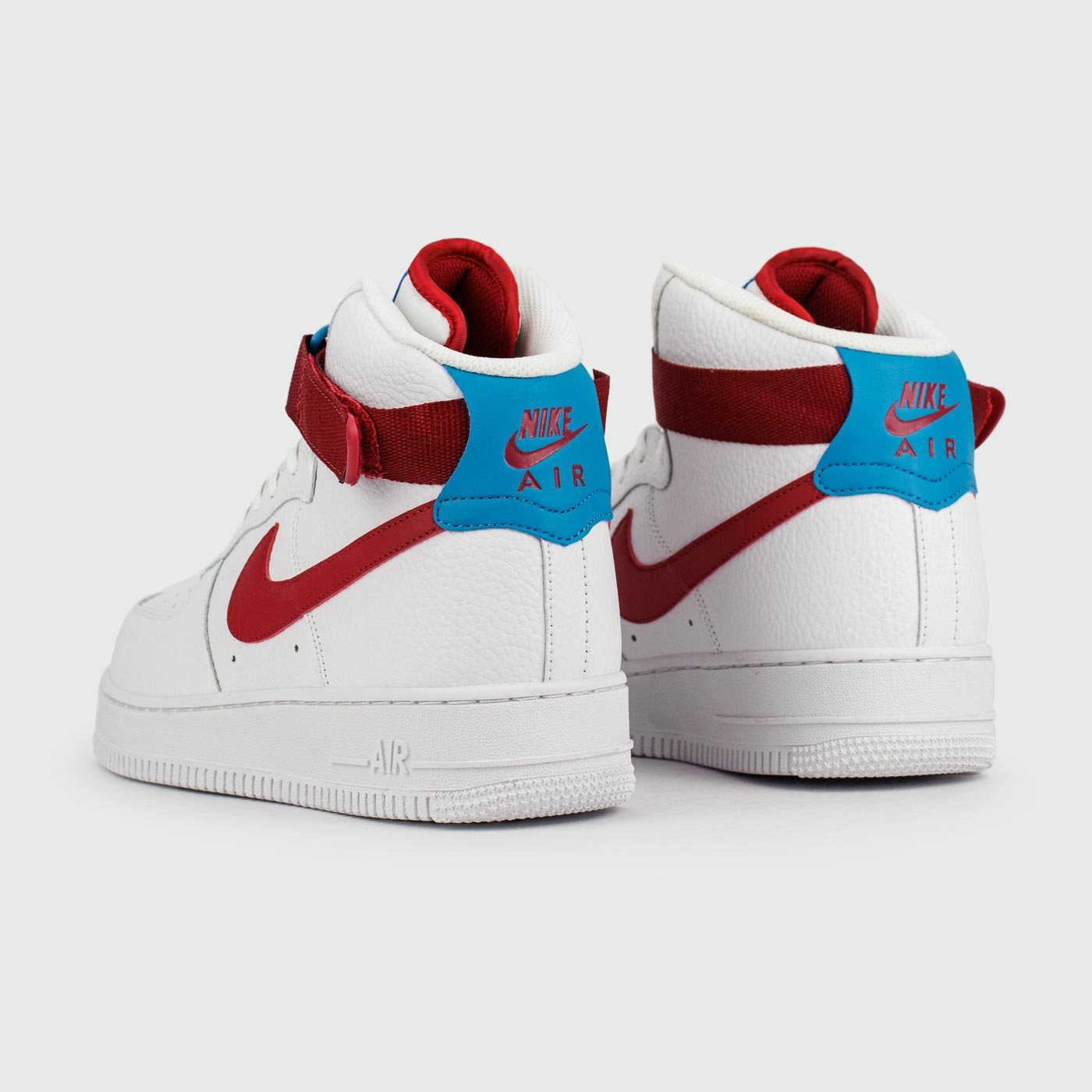Кроссовки Nike Air Force 1 Mid White Red Кроссовки Nike Air Force 1 Mid White Red