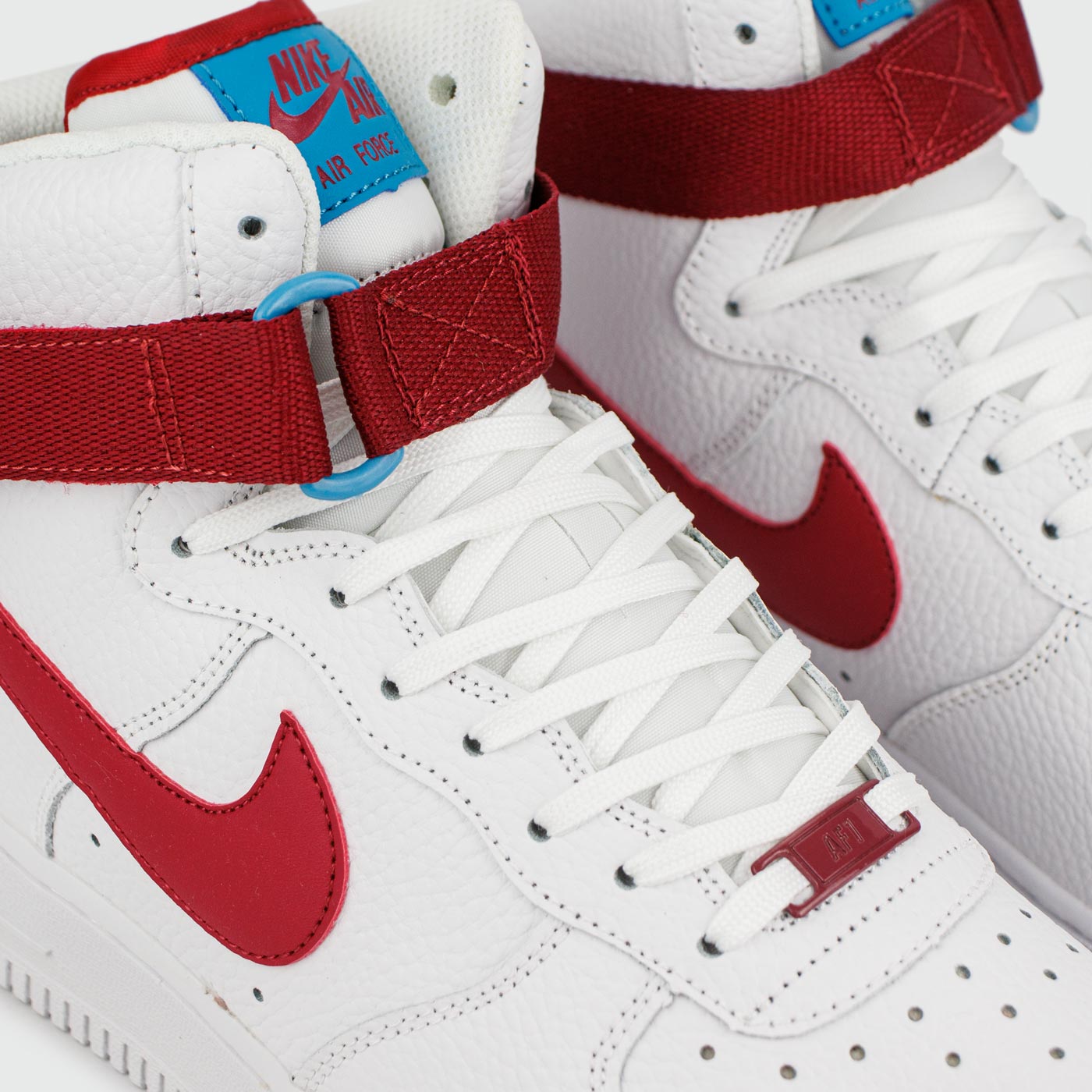 Кроссовки Nike Air Force 1 Mid White Red Кроссовки Nike Air Force 1 Mid White Red