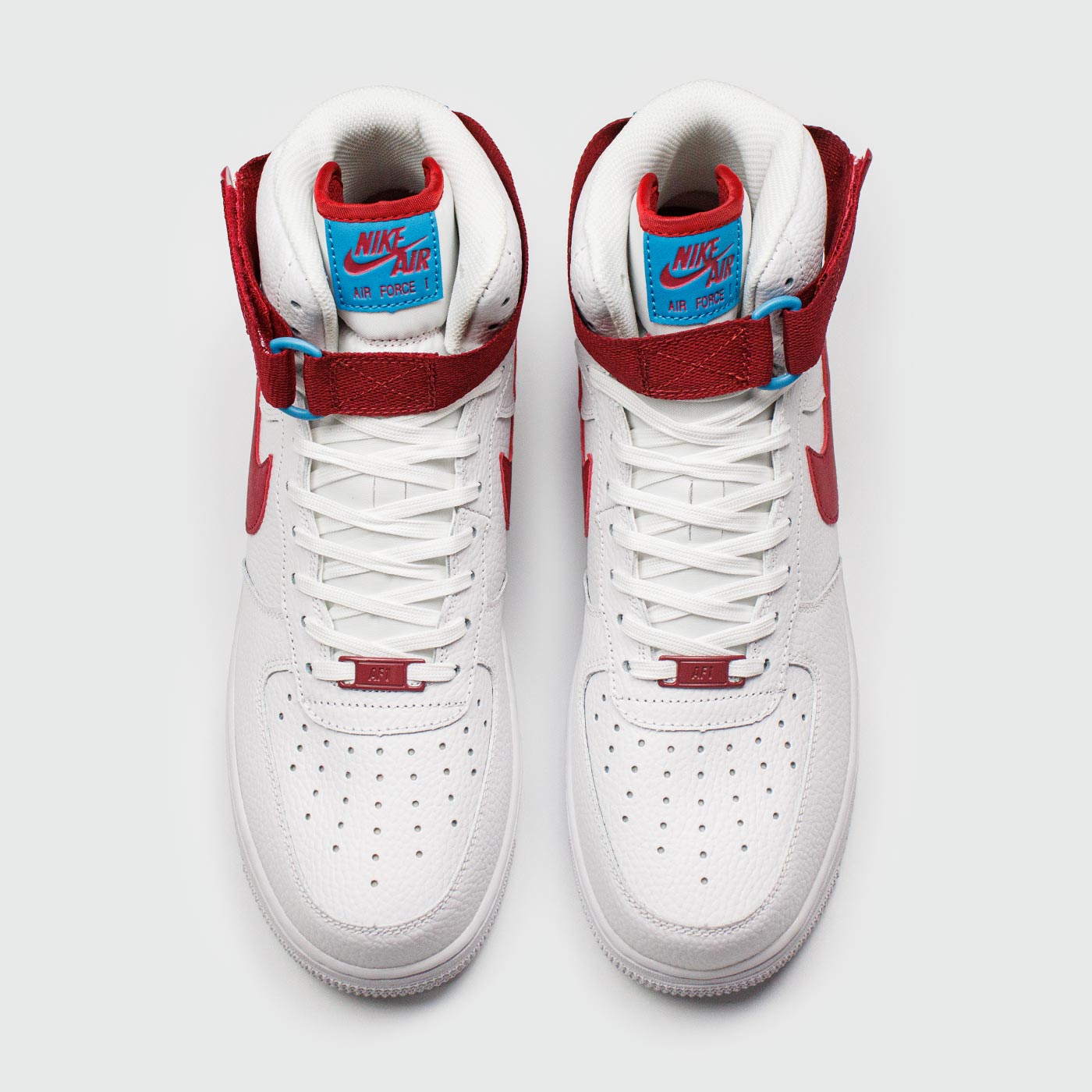 Кроссовки Nike Air Force 1 Mid White Red Кроссовки Nike Air Force 1 Mid White Red