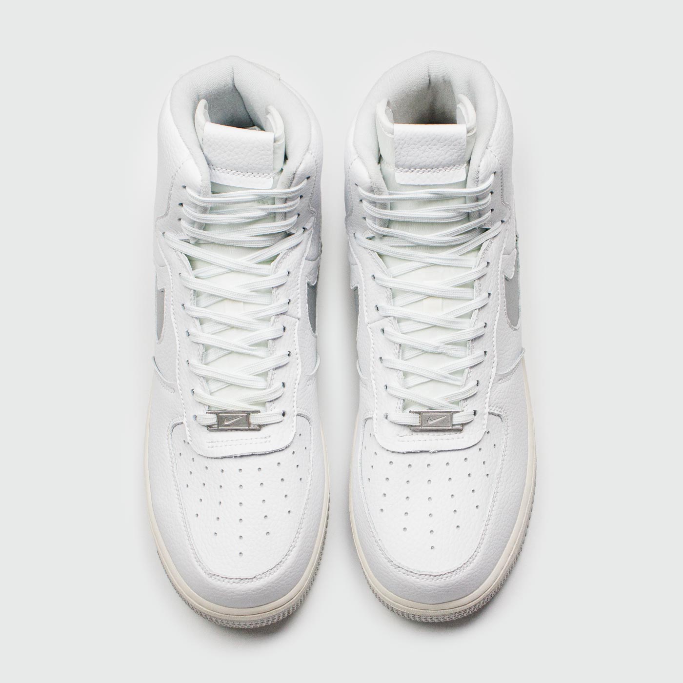 Кроссовки Nike Air Force 1 Mid White Silver Кроссовки Nike Air Force 1 Mid White Silver