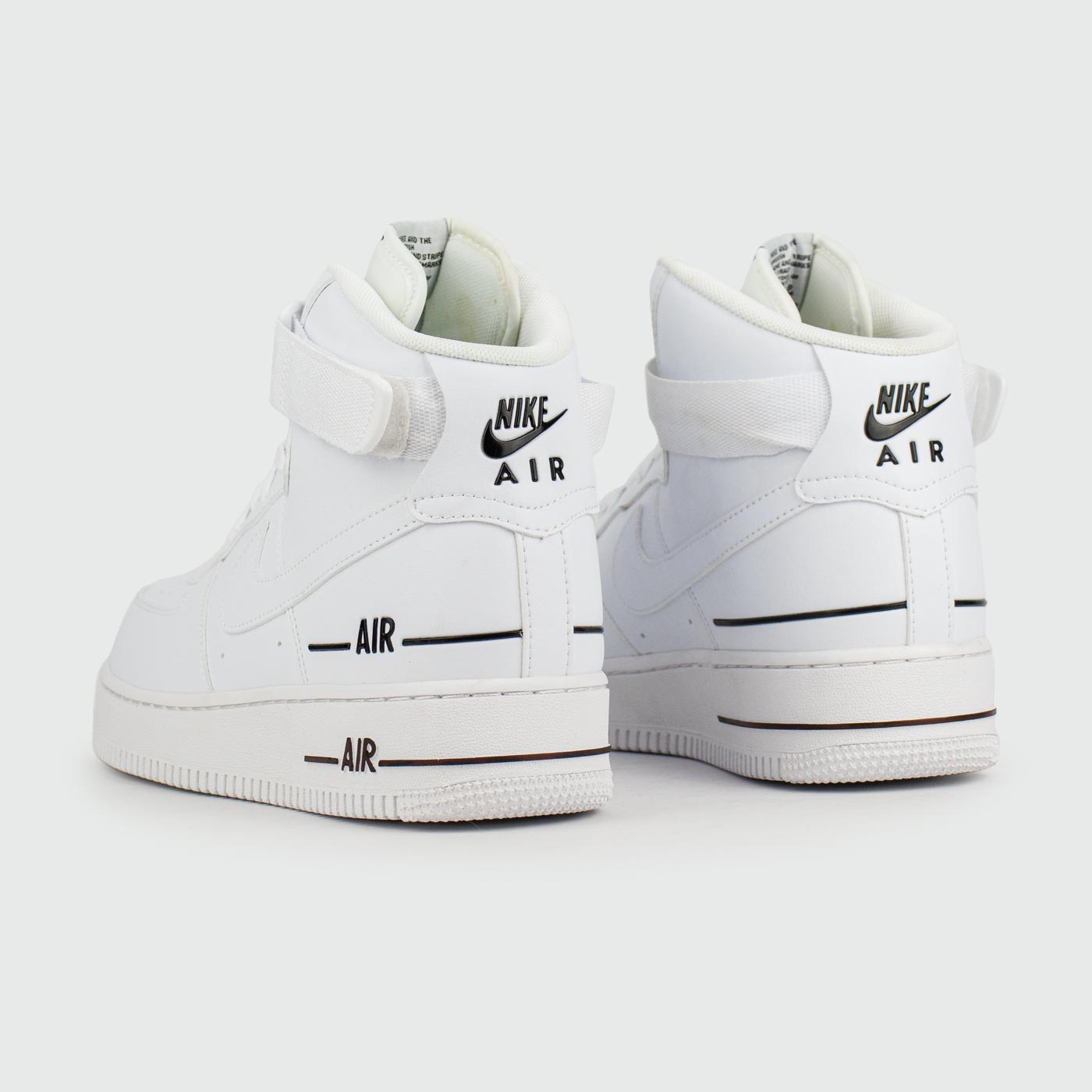 Кроссовки Nike Air Force 1 Mid White Double Logo Кроссовки Nike Air Force 1 Mid White Double Logo