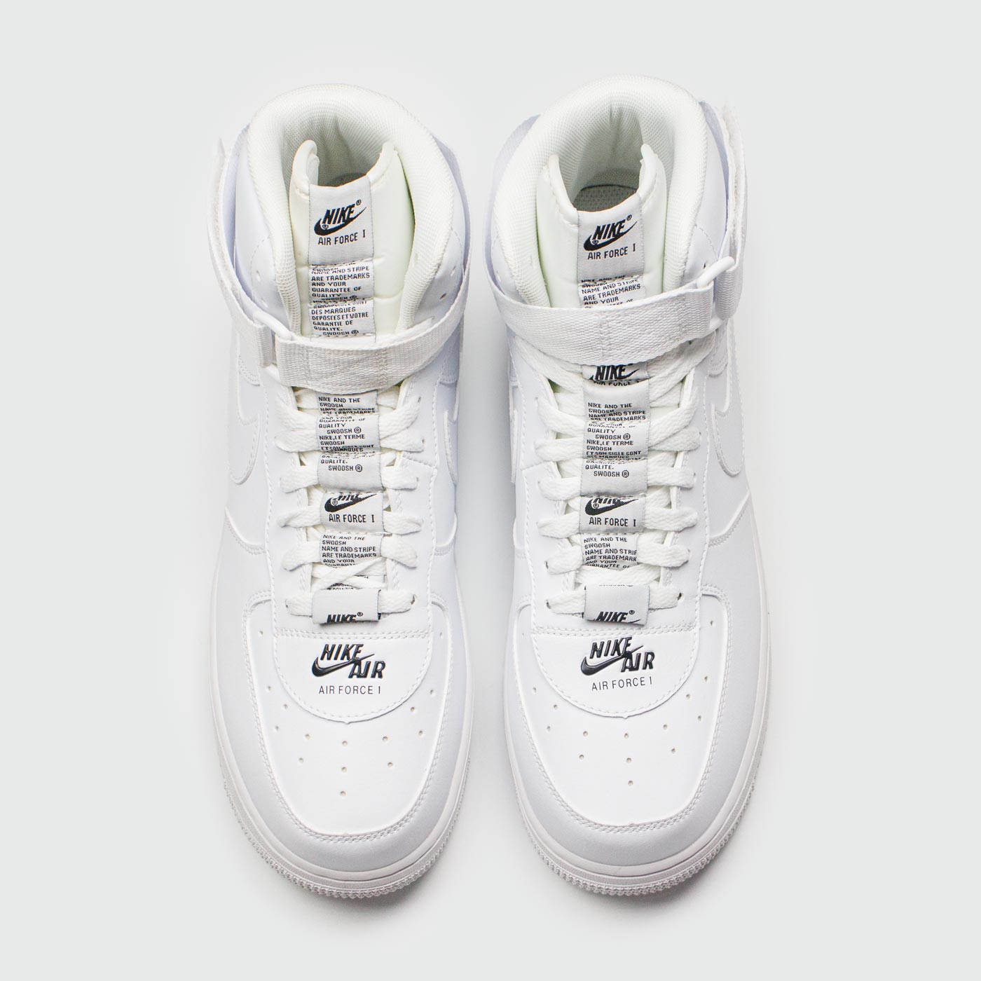 Кроссовки Nike Air Force 1 Mid White Double Logo Кроссовки Nike Air Force 1 Mid White Double Logo