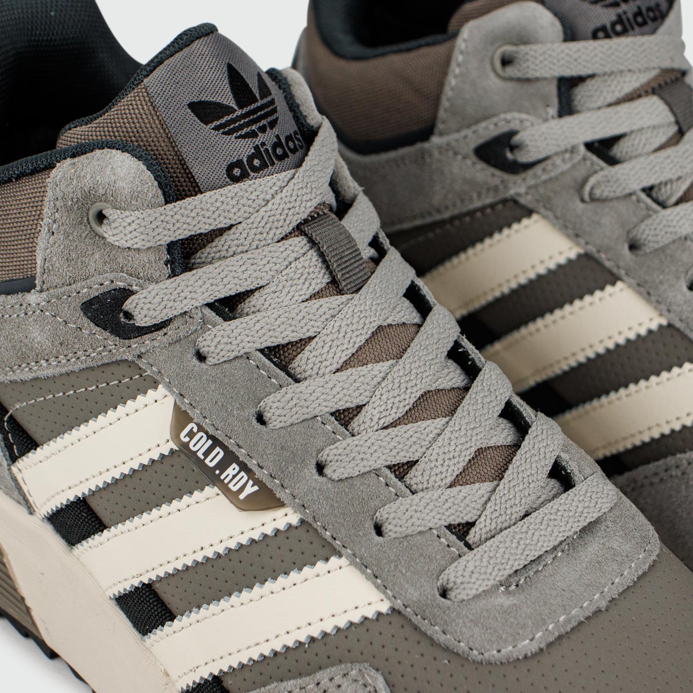 Кроссовки Adidas Retropy F2 Mid Grey / White with Fur Кроссовки Adidas Retropy F2 Mid Grey / White with Fur