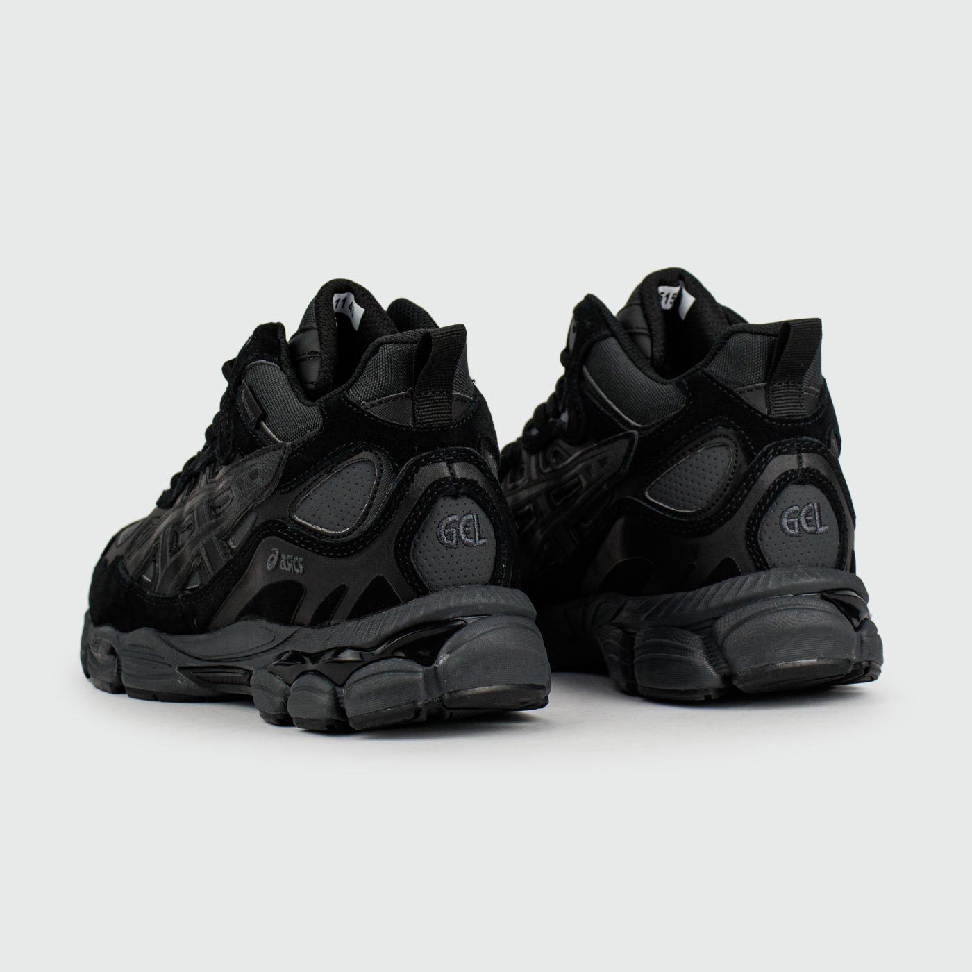Кроссовки Asics Gel-NYC Mid Black with Fur Кроссовки Asics Gel-NYC Mid Black with Fur