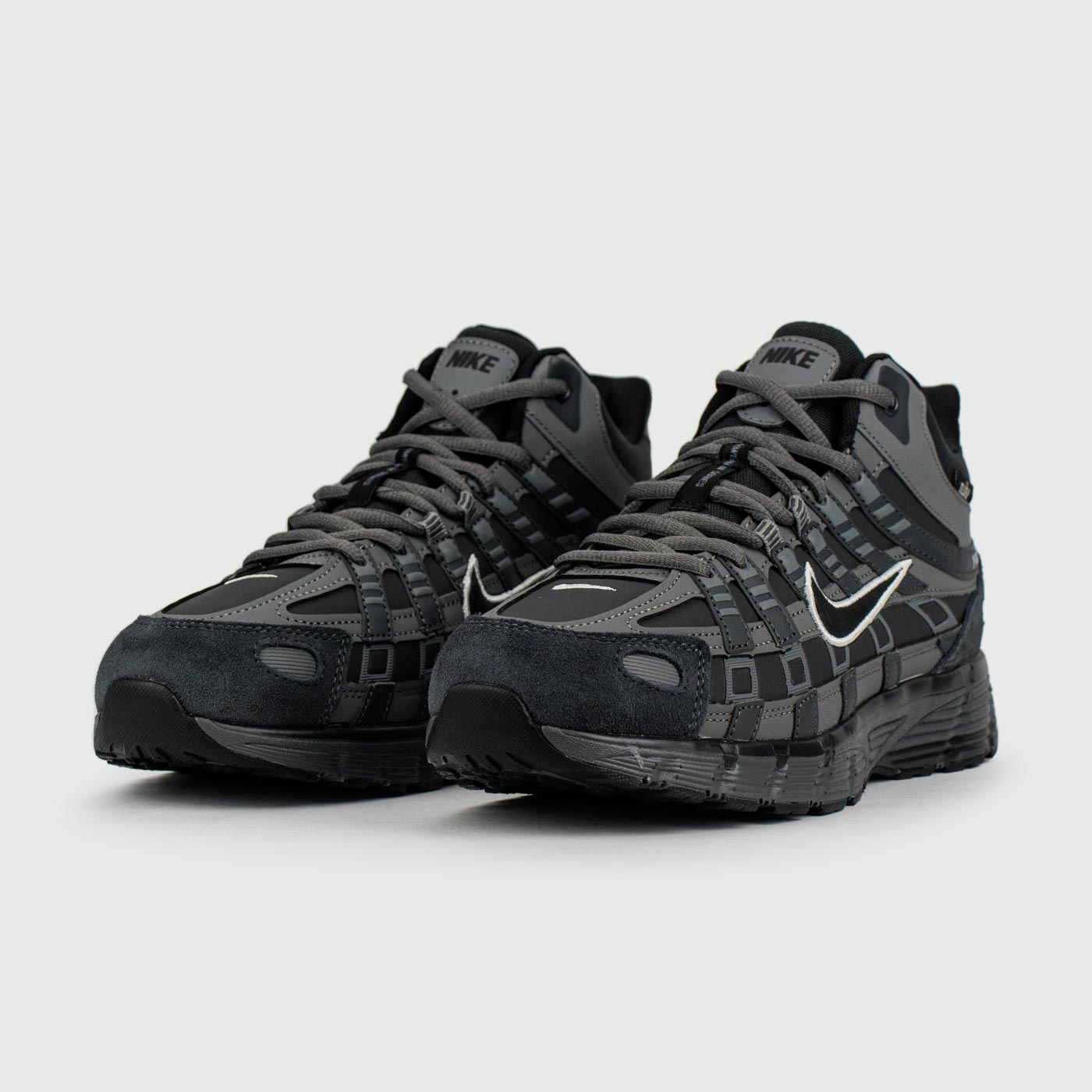 Кроссовки Nike P6000 Black Grey with Fur Кроссовки Nike P6000 Black Grey with Fur