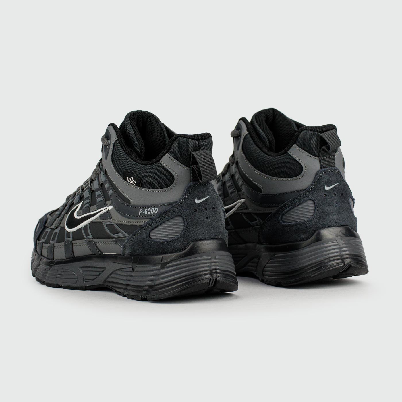 Кроссовки Nike P6000 Black Grey with Fur Кроссовки Nike P6000 Black Grey with Fur