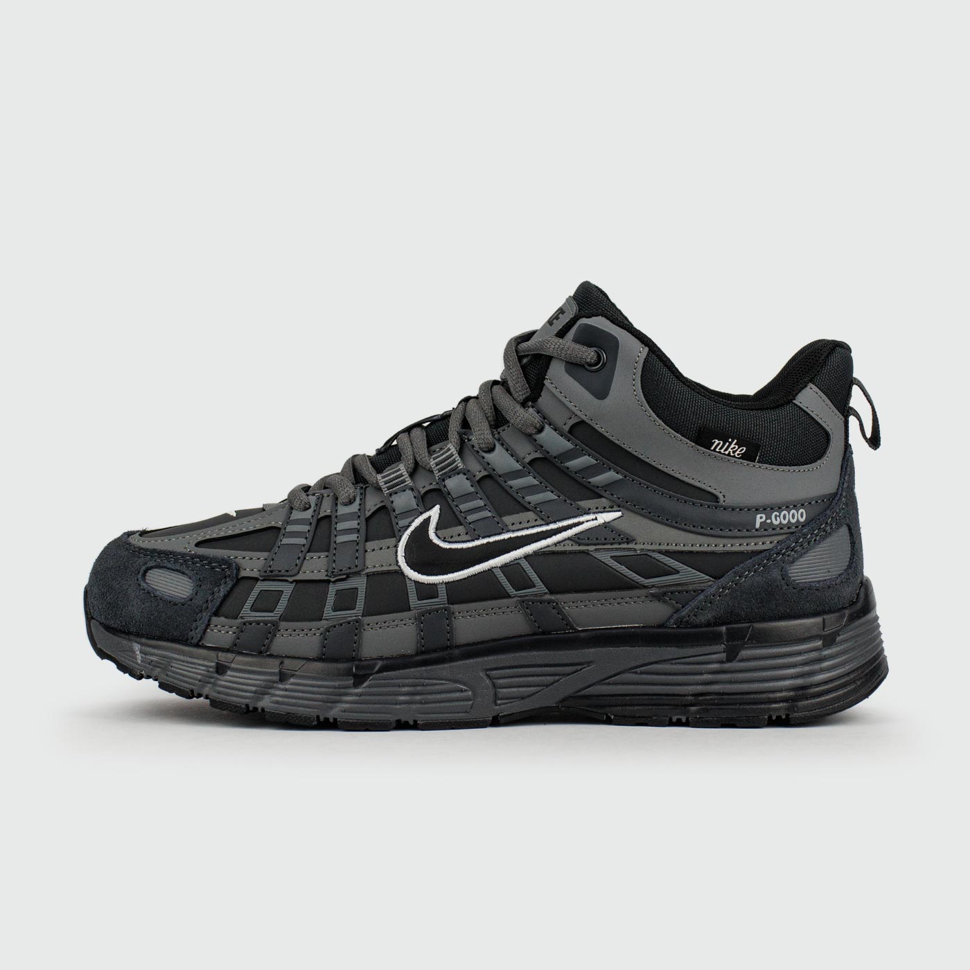 Кроссовки Nike P6000 Black Grey with Fur Кроссовки Nike P6000 Black Grey with Fur