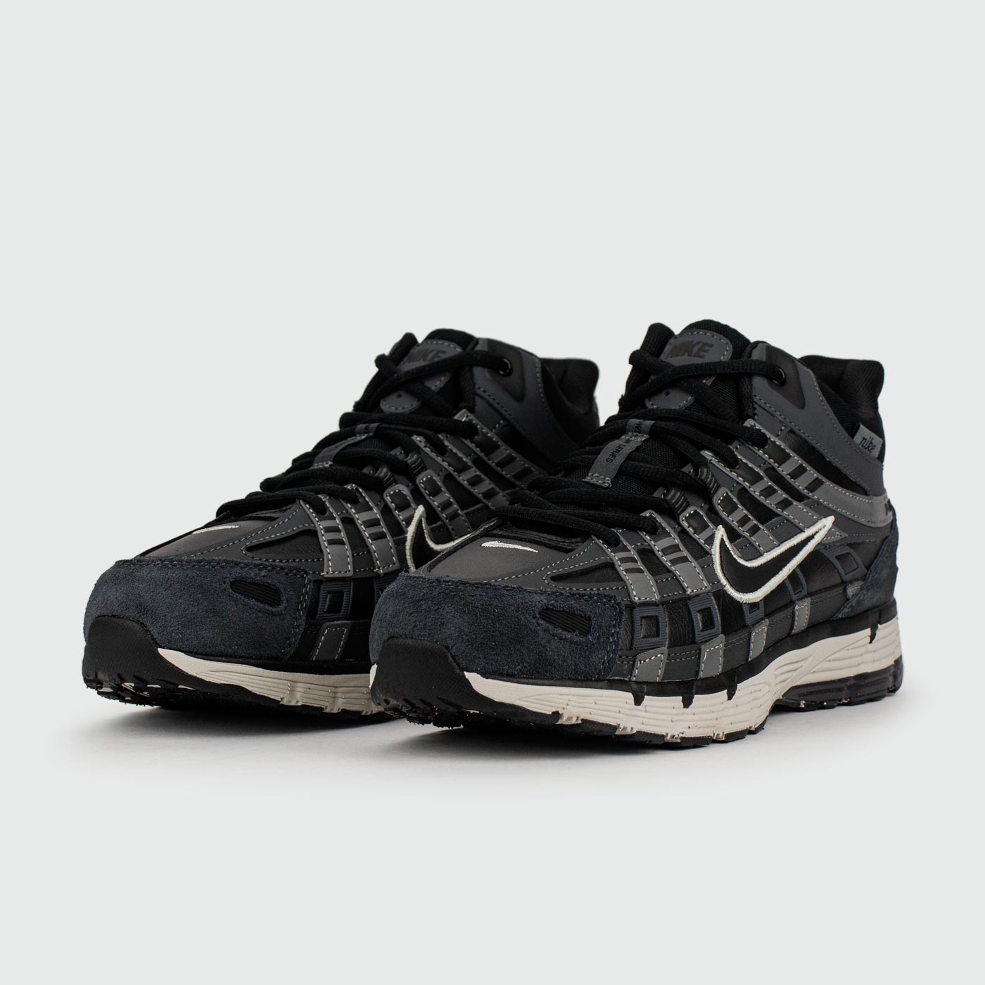 Кроссовки Nike P6000 Black White with Fur Кроссовки Nike P6000 Black White with Fur