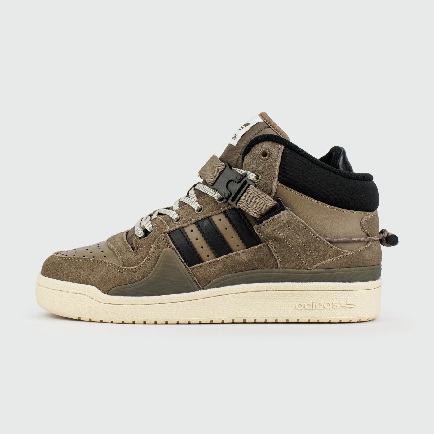Кроссовки Adidas Forum Mid x Bad Bunny Brown with Fur Кроссовки Adidas Forum Mid x Bad Bunny Brown with Fur