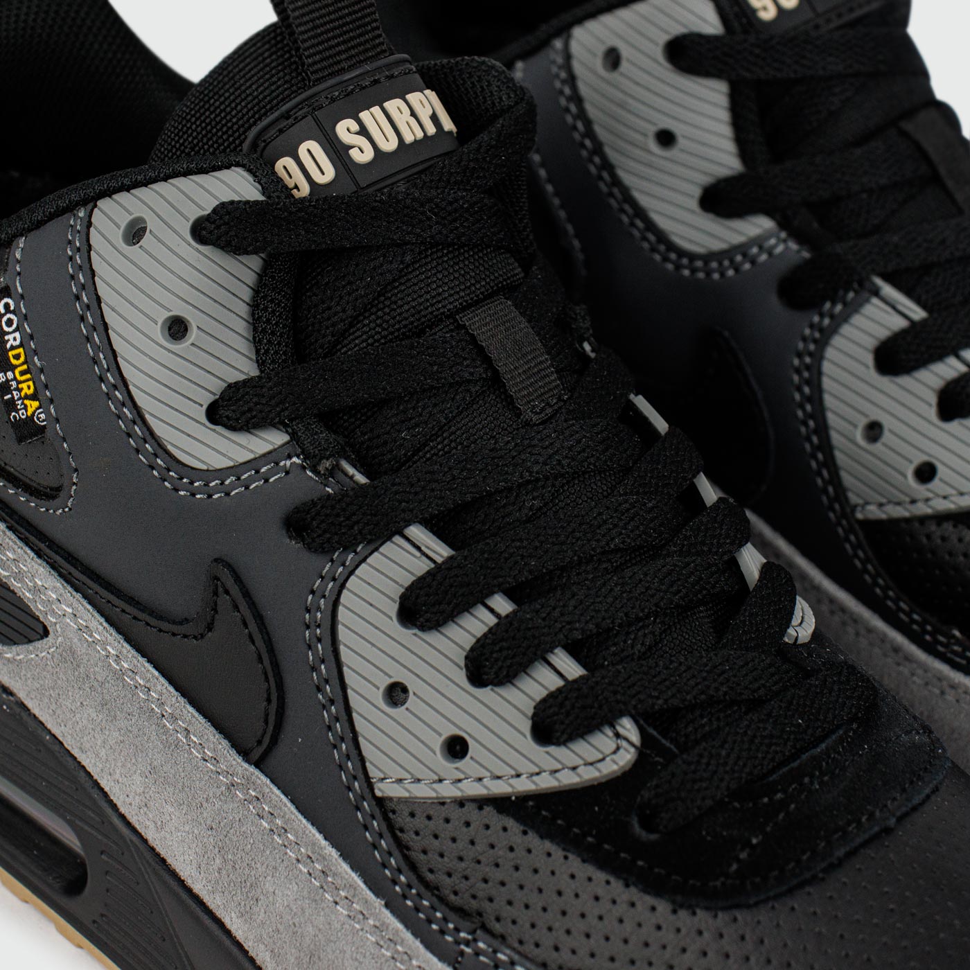 Кроссовки Nike Air Max 90 Mid Black Grey with Fur Кроссовки Nike Air Max 90 Mid Black Grey with Fur