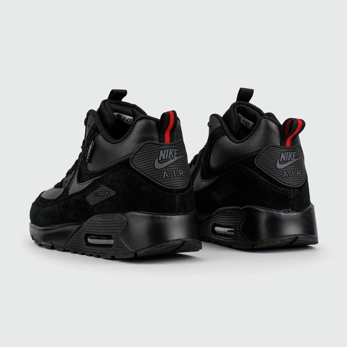 Кроссовки Nike Air Max 90 Mid Black with Fur Кроссовки Nike Air Max 90 Mid Black with Fur