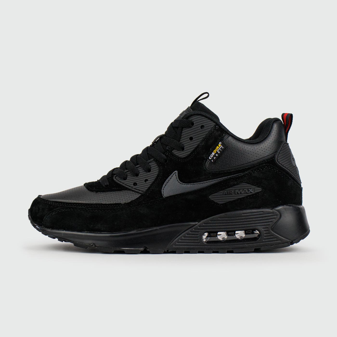Кроссовки Nike Air Max 90 Mid Black with Fur Кроссовки Nike Air Max 90 Mid Black with Fur