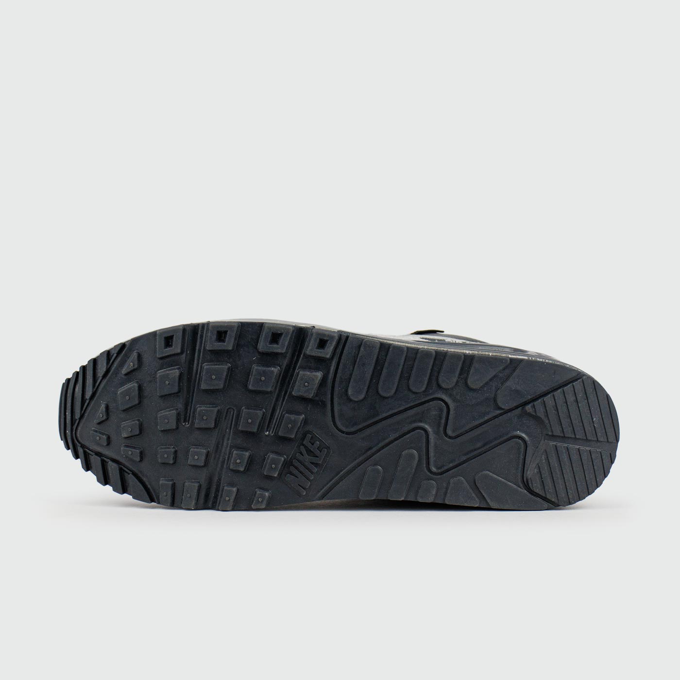 Кроссовки Nike Air Max 90 Mid Grey Black with Fur Кроссовки Nike Air Max 90 Mid Grey Black with Fur