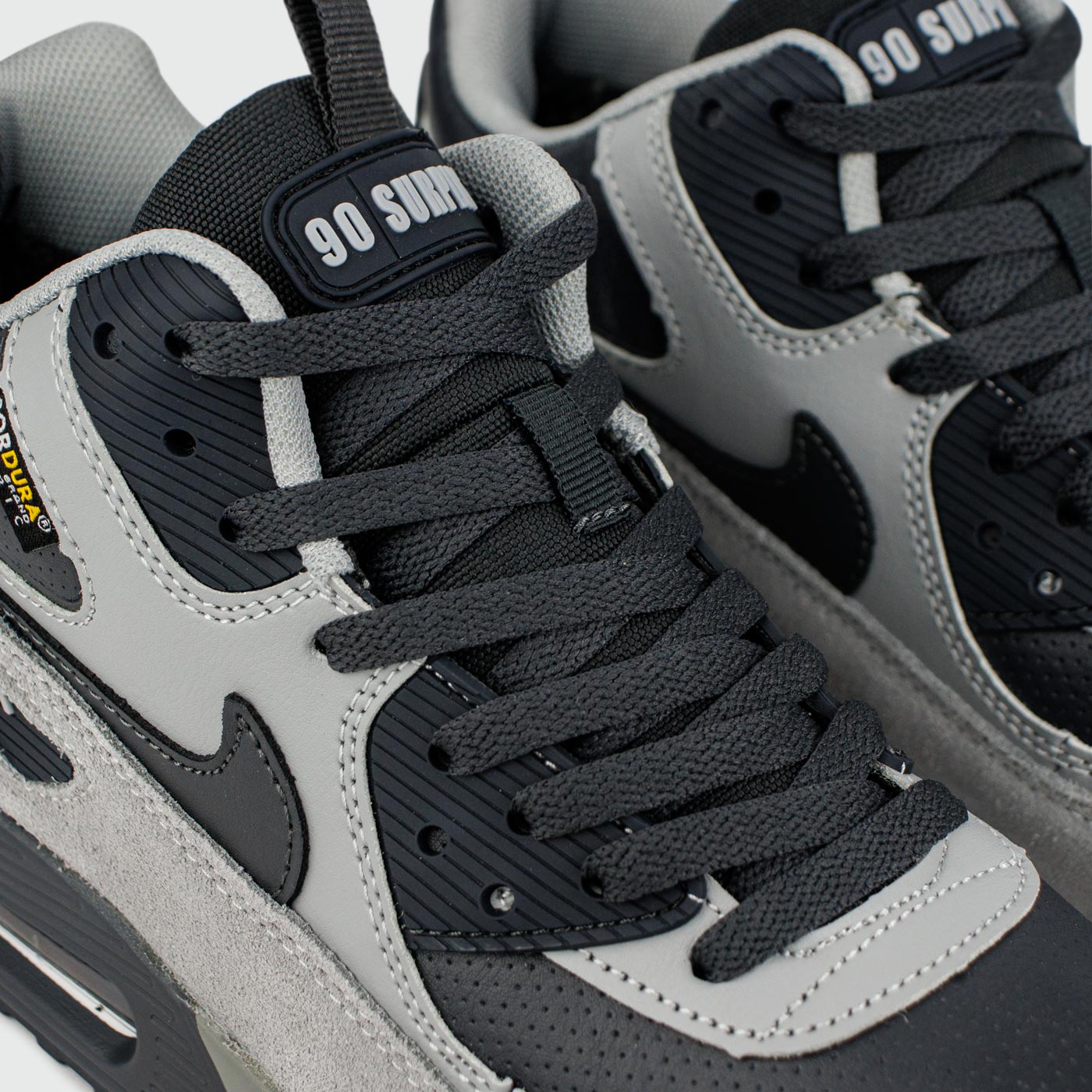 Кроссовки Nike Air Max 90 Mid Grey Black with Fur Кроссовки Nike Air Max 90 Mid Grey Black with Fur