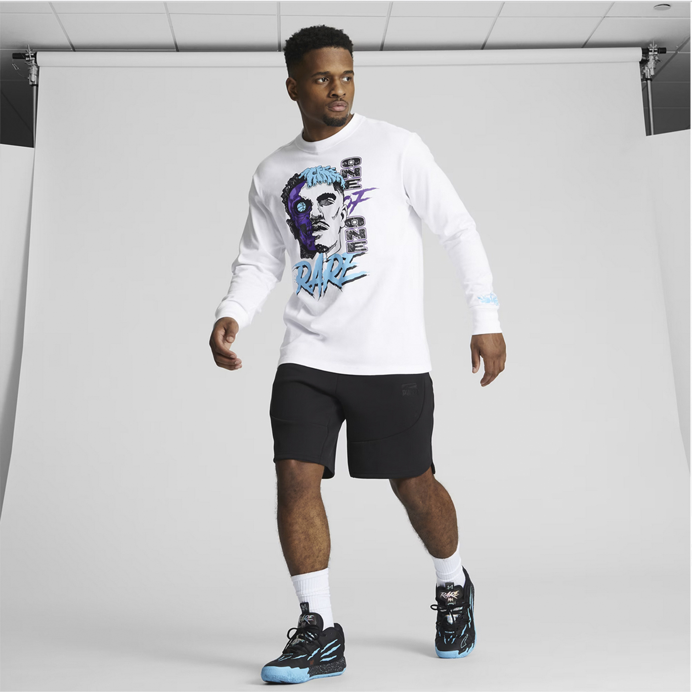 Кроссовки Puma MB.03 Black Blue