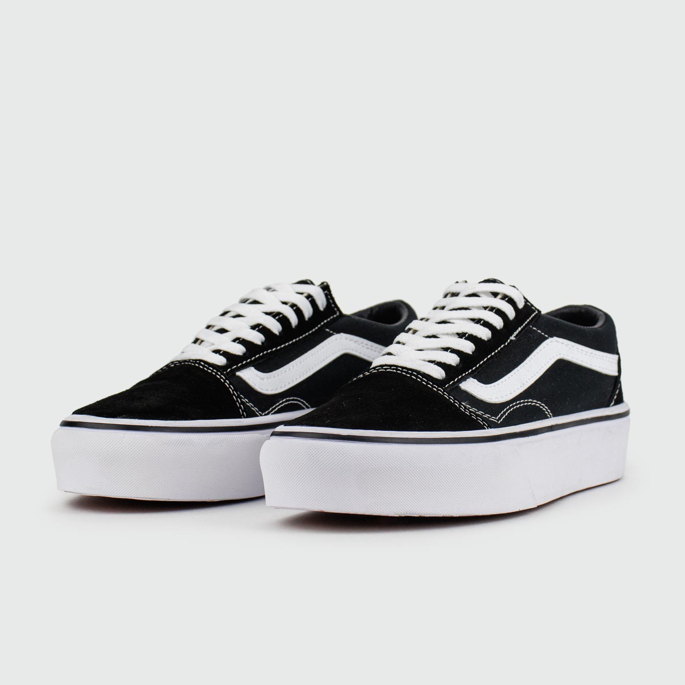 Кеды Vans Platform Old Skool Black White Кеды Vans Platform Old Skool Black White
