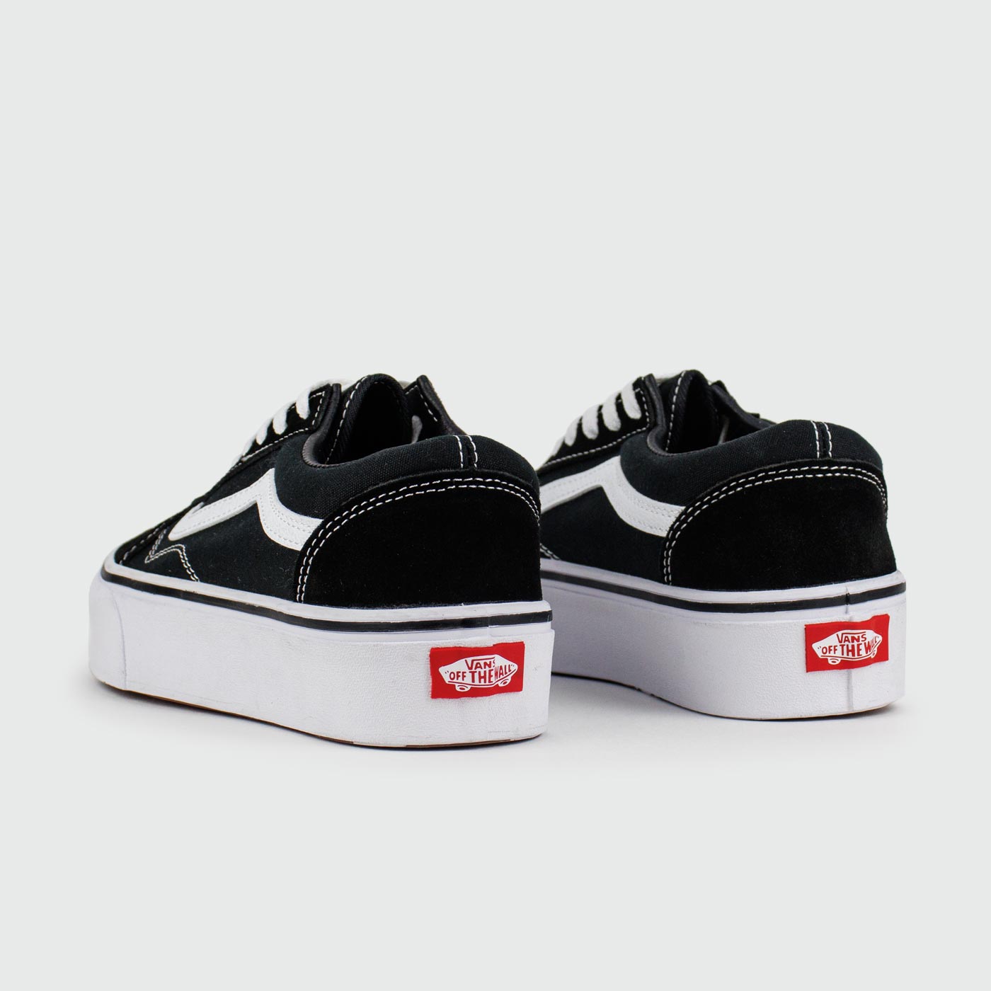 Кеды Vans Platform Old Skool Black White Кеды Vans Platform Old Skool Black White