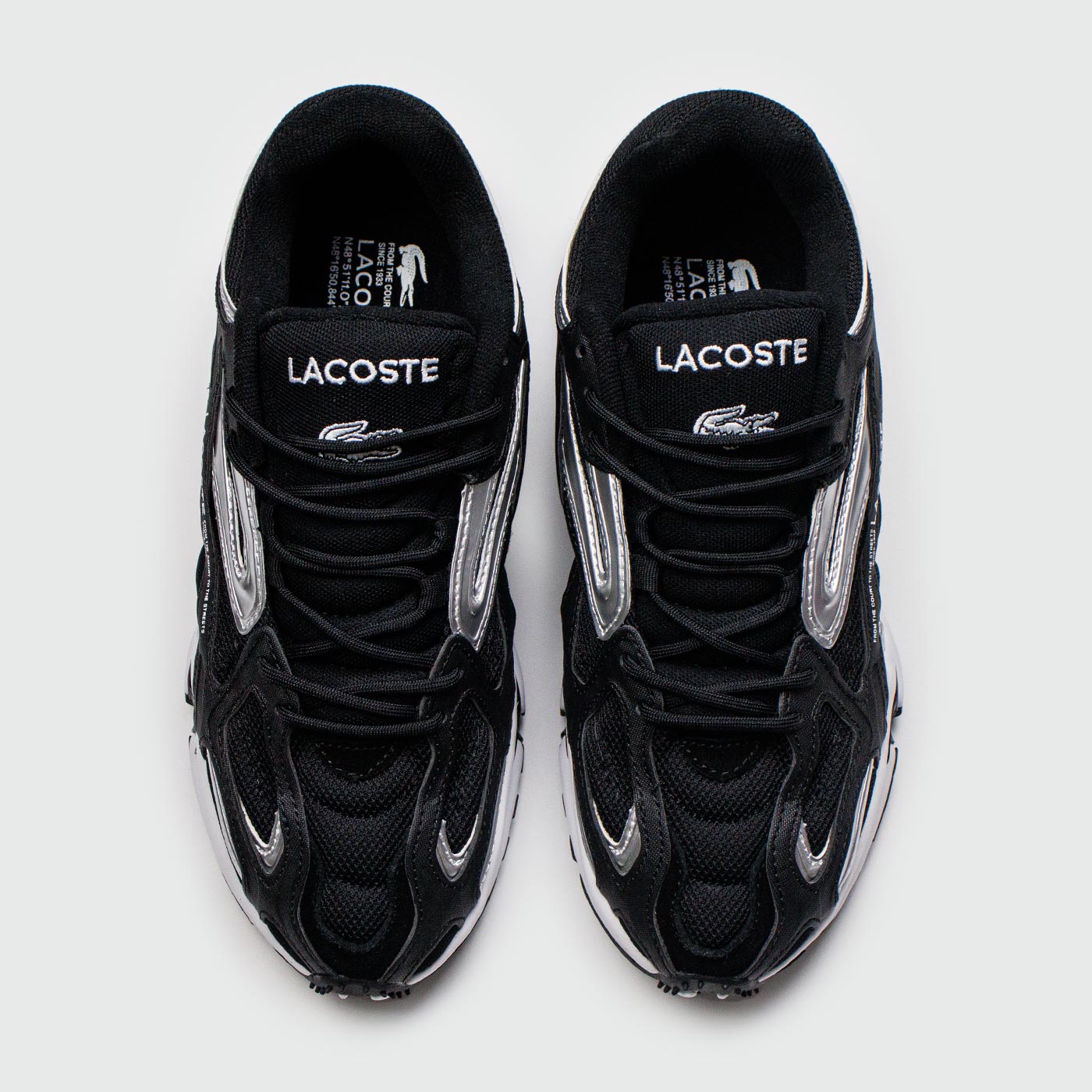 Кроссовки Lacoste LACOSTE L003 2K24 Black Silver White