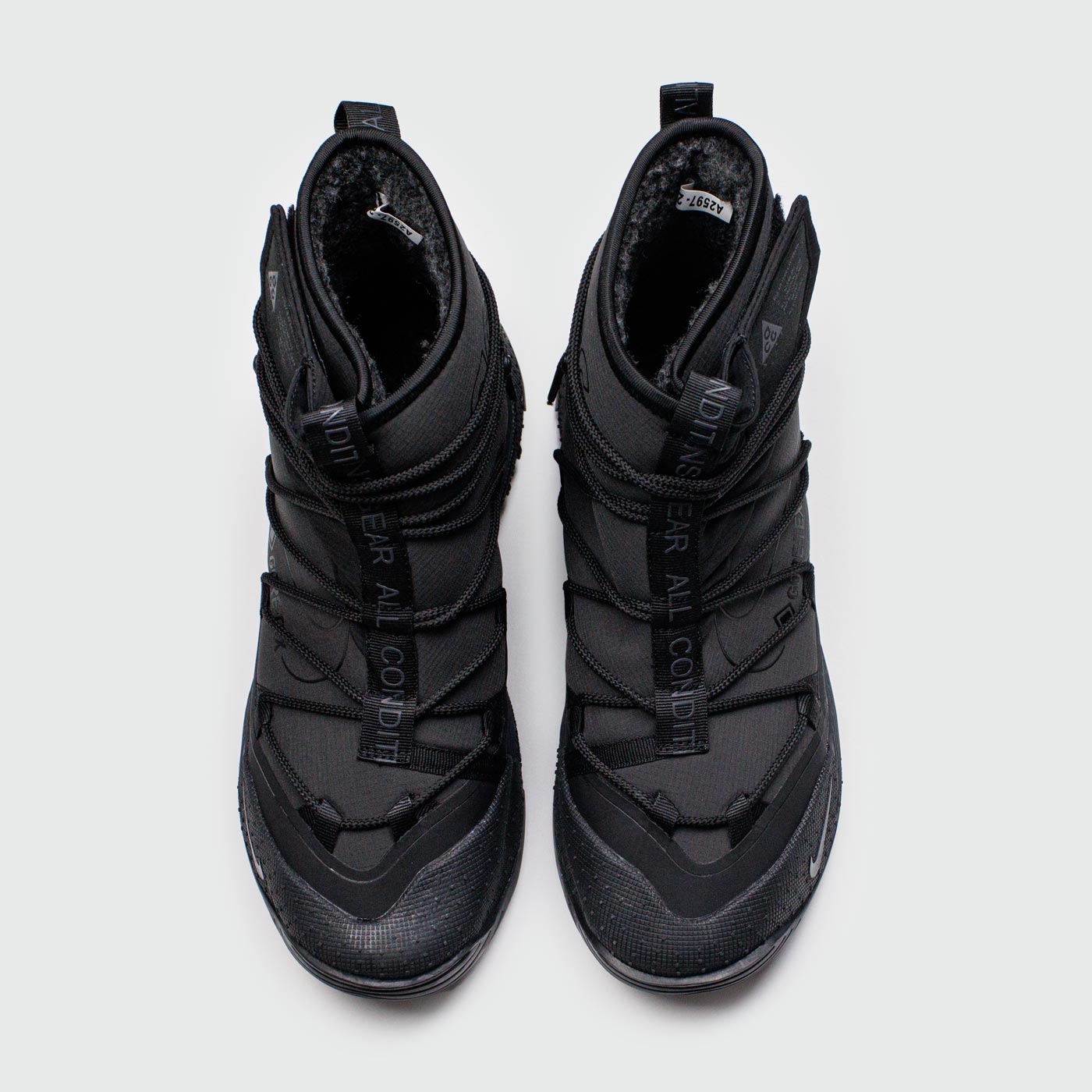 Кроссовки Nike ACG Terra Antarktik Grey Black with Fur